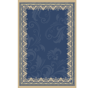 Floral border Original blind - TenStickers
