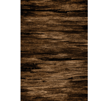 Striped dark brown Rustic roller blind - TenStickers