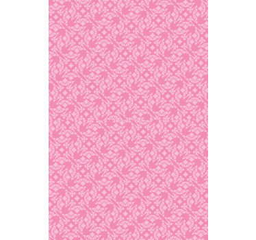 Pink ornamental Classic roller blind - TenStickers
