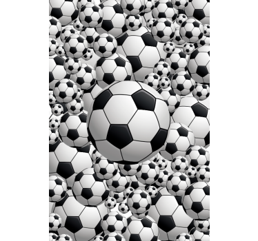 Scoring white football sports blind - TenStickers