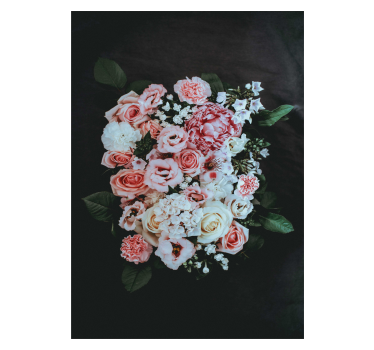 Blooming Floral Arrangement flower blind - TenStickers