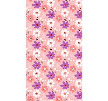Flower blind flower design joy - TenStickers
