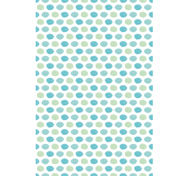 Green and blue dots childrens blind - TenStickers