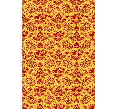 Botanical Motif Style flower blind - TenStickers