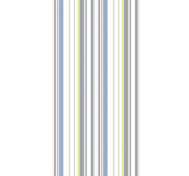 Striped nature pattern modern blind - TenStickers