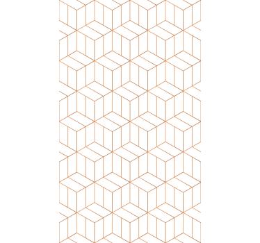 Modern different octagons Modern roller blind - TenStickers