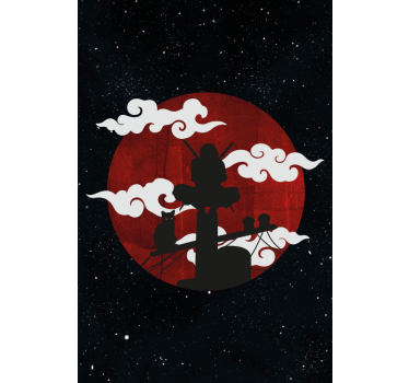 Japanese cartoon ninja Original blind - TenStickers