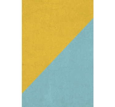 Diagonal color blocks Office blind - TenStickers