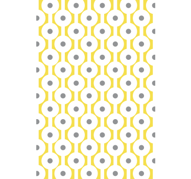 Geometric circular pattern modern blind - TenStickers