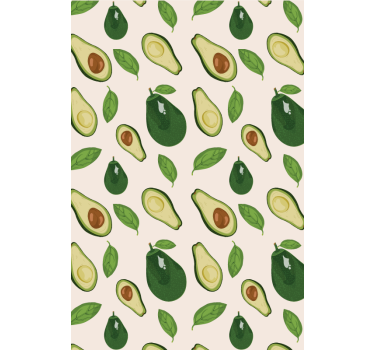 Avocados delight Fruit and vegetable roller blind - TenStickers