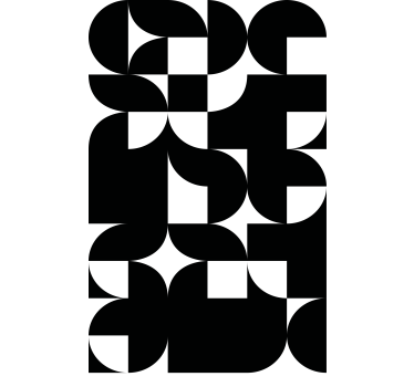 Energetic Geometric Arrangements modern blind - TenStickers