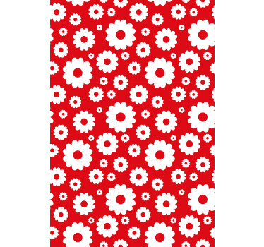 Delightful Botanical Motif flower blind - TenStickers