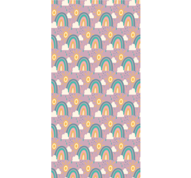 RAINBOWS AND SUNS childrens blind - TenStickers