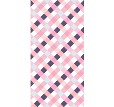 Diamond pattern harmony modern blind - TenStickers