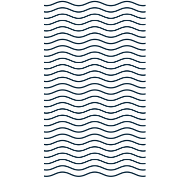 Simple lines pattern Modern roller blind - TenStickers