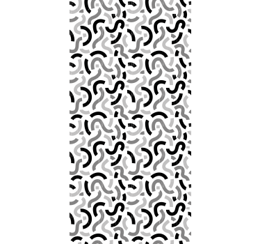 Abstract Curvy Patterns texture and pattern blind - TenStickers