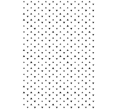 Black and white triangles texture and pattern blind - TenStickers