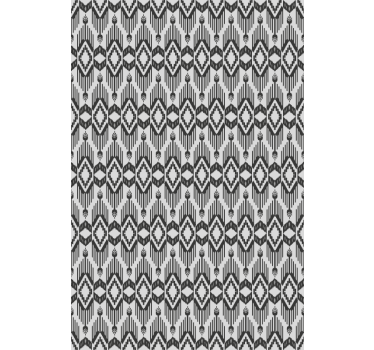 Grey geometric elements modern blind - TenStickers