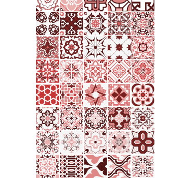 Geometric Tile Patterns texture and pattern blind - TenStickers