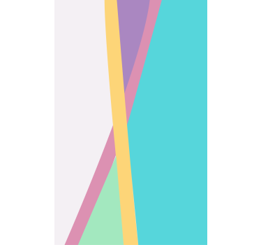 Geometric colorful patterns modern blind - TenStickers