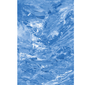 Ocean wave motif texture and pattern blind - TenStickers