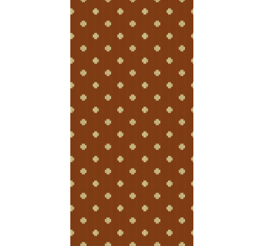 Brown simple pattern childrens blind - TenStickers