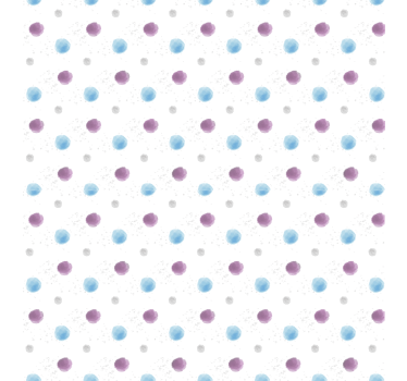 Colorful patterned dots childrens blind - TenStickers