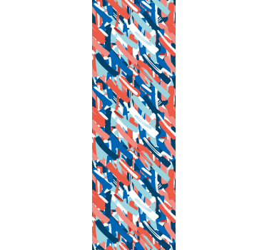 Bold Brush Strokes texture and pattern blind - TenStickers