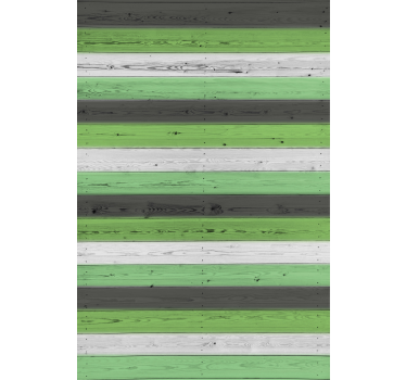 Texture and pattern blind in green striped pattern - TenStickers