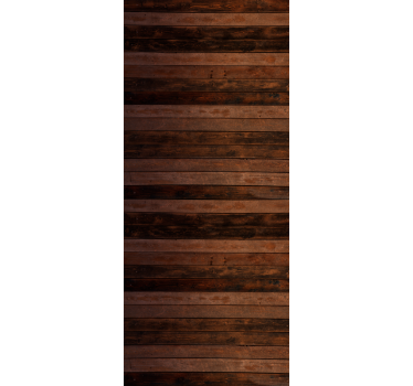 Wooden Slat Pattern rustic blind - TenStickers