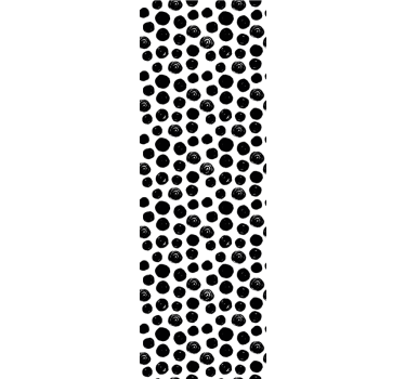 Dotted Black Patterns texture and pattern blind - TenStickers