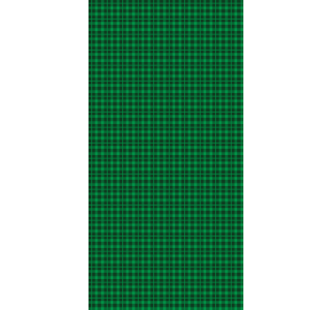 Green gingham pattern Living room roller blind - TenStickers