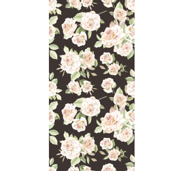 Elegant Rose Theme flower blind - TenStickers