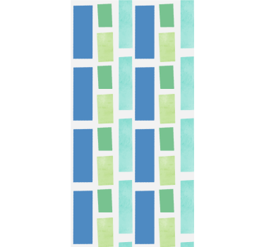 Texture and pattern blind geometric block design - TenStickers