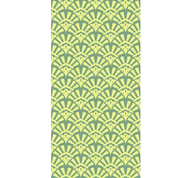 Elegant Leaf Theme texture and pattern blind - TenStickers