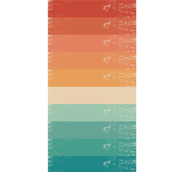 Gradient Color Layers texture and pattern blind - TenStickers