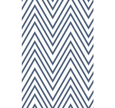 Texture and pattern blind zigzag lines design - TenStickers