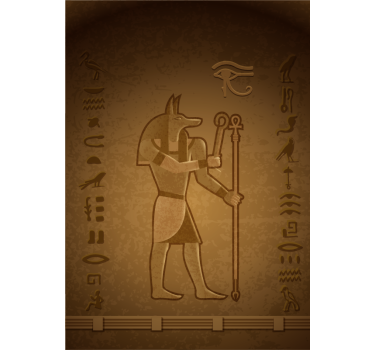 Egyptian Mythologie God 'Seth' Original blind - TenStickers