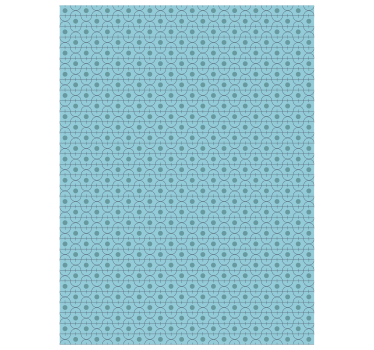 Blue intricate design texture and pattern blind - TenStickers