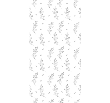Subtle blossom motif flower blind - TenStickers