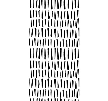 Vertical Black Strokes texture and pattern blind - TenStickers
