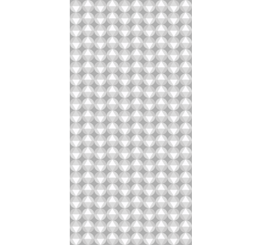 Geometric Silver Patterns texture and pattern blind - TenStickers