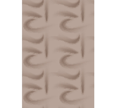 Brown curved patterned texture and pattern blind - TenStickers