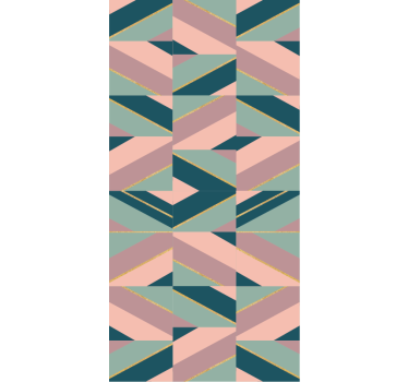 Abstract Geometric Motif modern blind - TenStickers