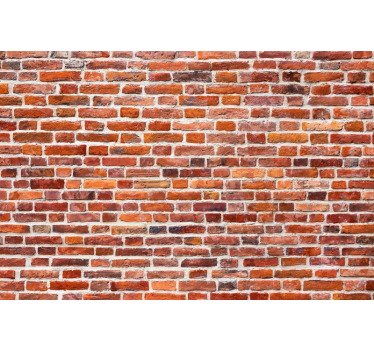 Texture and pattern blind rustic brick design - TenStickers