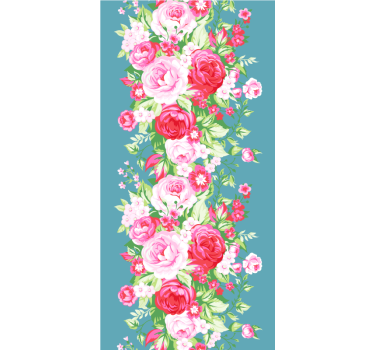 Roses and Blossoms flower blind - TenStickers