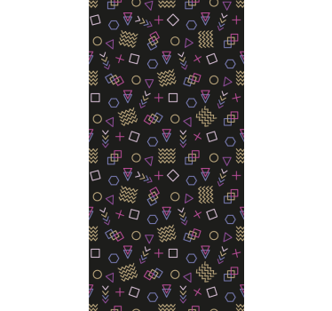 Geometric Form Investigation modern blind - TenStickers