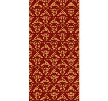 Ornate Traditional Pattern rustic blind - TenStickers