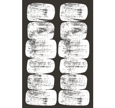 Abstract Brushstrokes texture and pattern blind - TenStickers