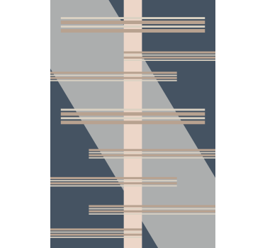 Geometric Line Theme modern blind - TenStickers